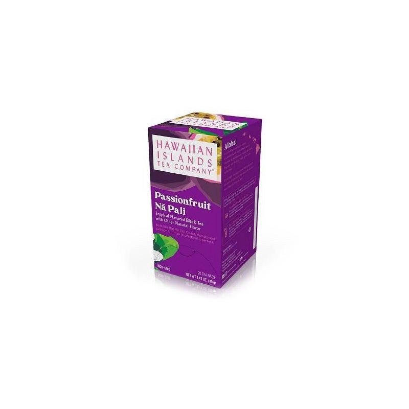 slide 2 of 4, Hawaiian Islands Tea Company Passion Fruit Na Pali Black Tea - 20ct, 20 ct