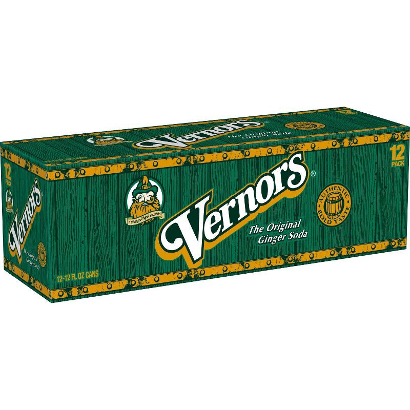 slide 2 of 7, Vernors Ginger Soda - 12pk/12 fl oz Cans, 12 ct; 12 fl oz