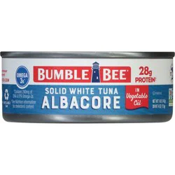 Bumble Bee Solid White Albacore Tuna in Vegetable Oil - 5oz