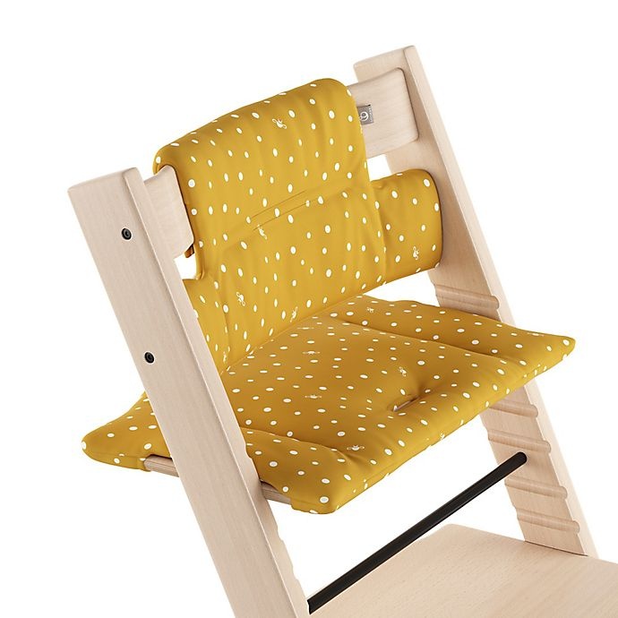 slide 2 of 2, Stokke Tripp Trapp Cushion - Ocker Bee Yellow, 1 ct