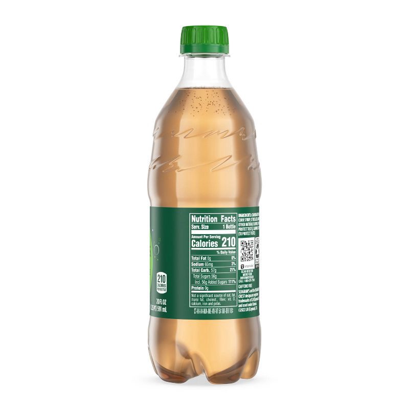 slide 7 of 9, Seagram's Ginger Ale - 20 fl oz Bottle, 20 fl oz