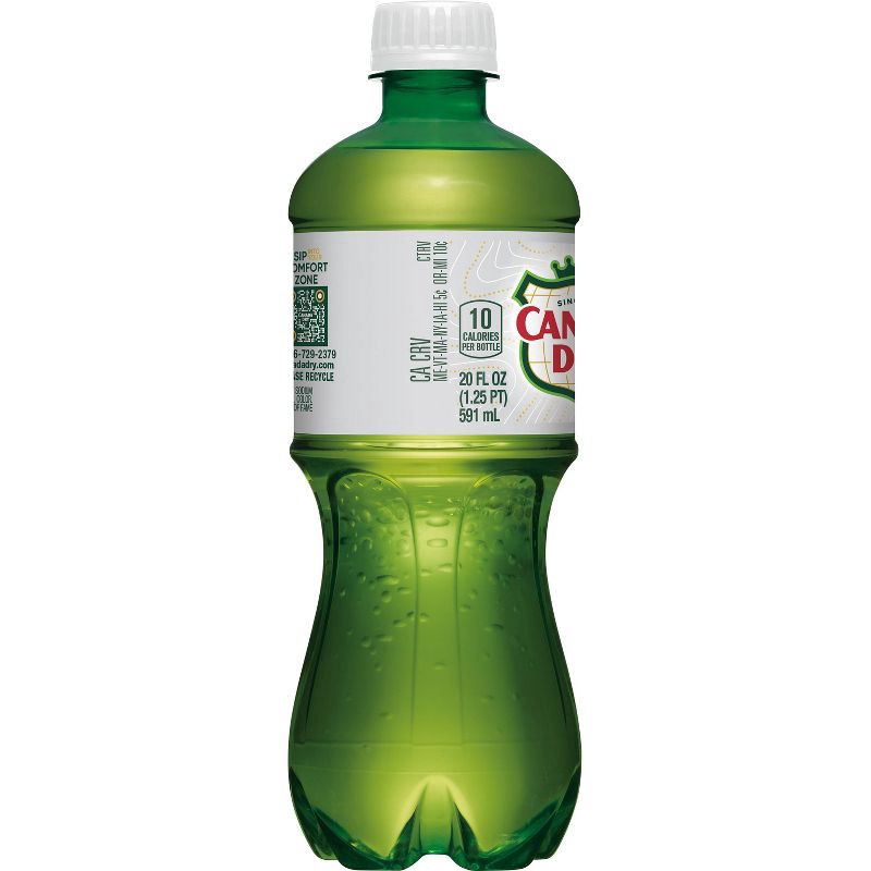 slide 6 of 9, Canada Dry Zero Sugar Ginger Ale Soda - 20 fl oz Bottle, 20 fl oz