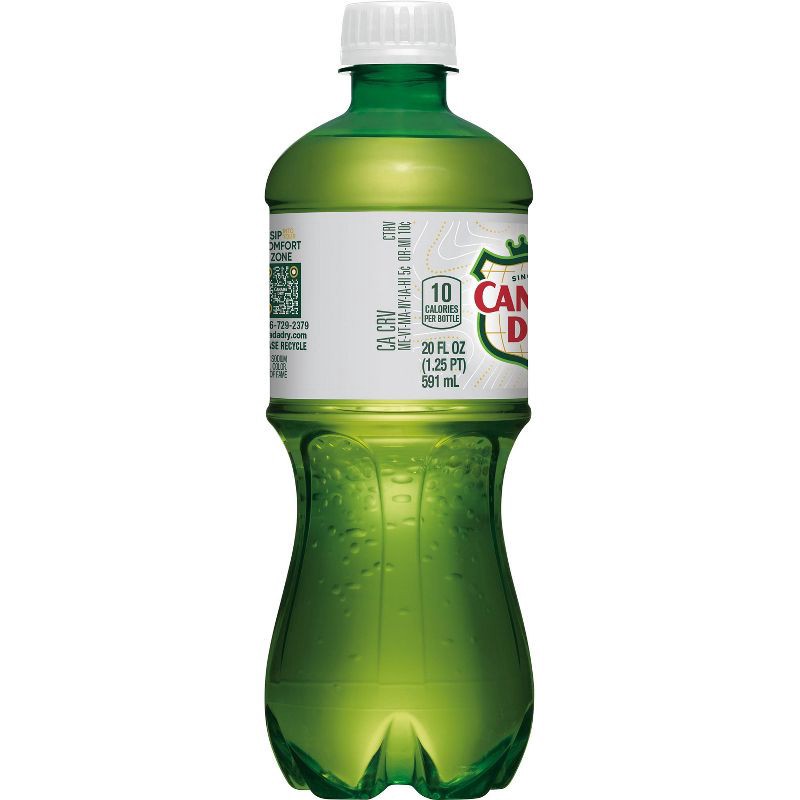 slide 8 of 11, Canada Dry Zero Sugar Ginger Ale Soda - 20 fl oz Bottle, 20 fl oz