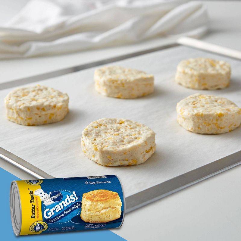 slide 13 of 14, Pillsbury Grands! Homestyle Butter Tastin' Biscuit - 16.3oz/8ct, 8 ct; 16.3 oz