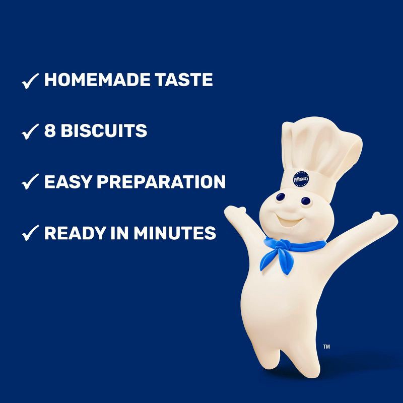 slide 6 of 14, Pillsbury Grands! Homestyle Butter Tastin' Biscuit - 16.3oz/8ct, 8 ct; 16.3 oz