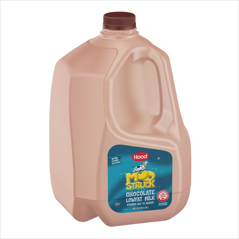slide 3 of 5, Hood Moostruck 1% Low Fat Chocolate Milk - 1gal, 1 gal