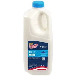 Prairie Farms 1% Milk - 0.5gal