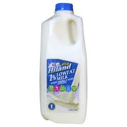 Prairie Farms Hiland 1% Milk - 0.5gal