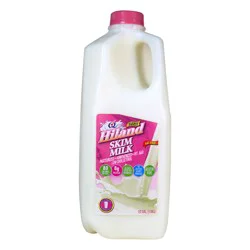 Prairie Farms Hiland Skim Milk - 0.5gal