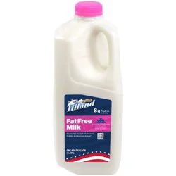 Prairie Farms Hiland Skim Milk - 0.5gal