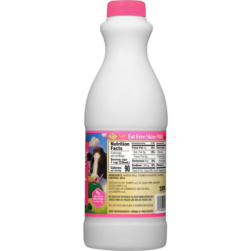 slide 6 of 12, Kemps Skim Milk - 1qt, 1 qt