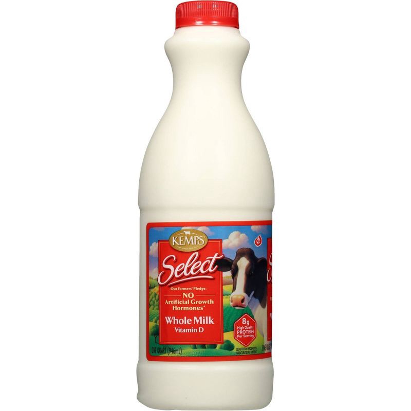 slide 4 of 12, Kemps Vitamin D Milk - 32 fl oz, 32 fl oz