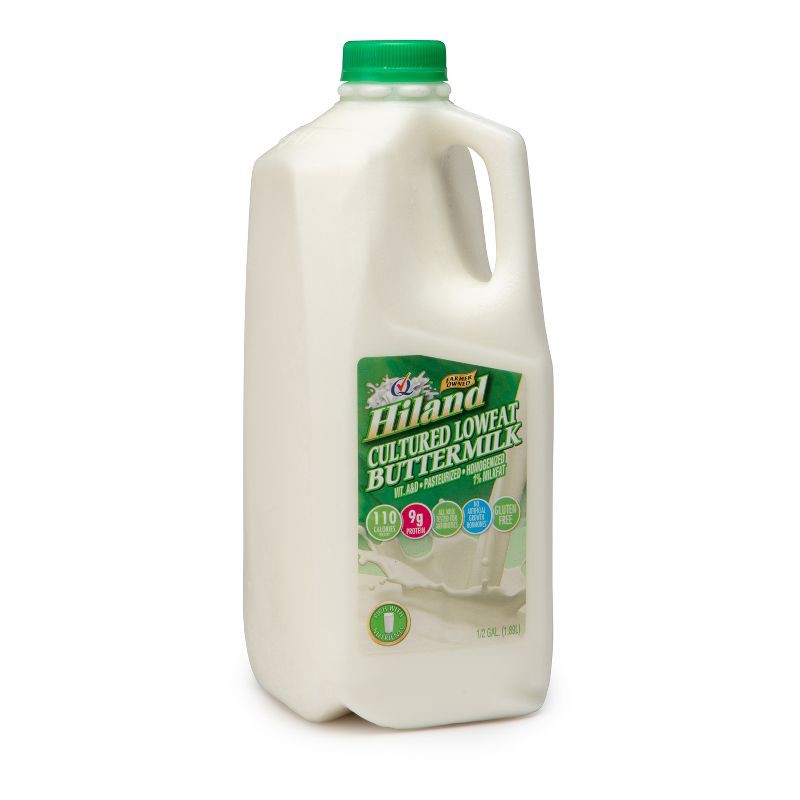 slide 2 of 4, Prairie Farms Hiland 1% Buttermilk - 0.5gal, 1/2 gal