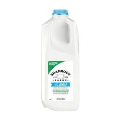 Shamrock Farms 1% Milk - 0.5gal