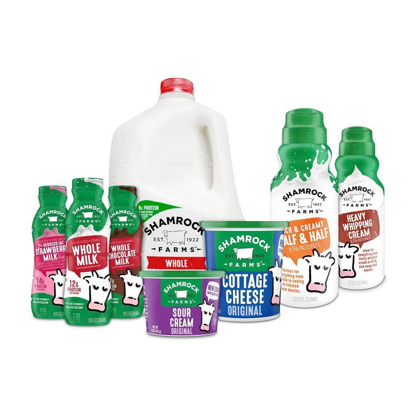 slide 2 of 4, Shamrock Farms Strawberry Milkshake - 1qt, 1 qt