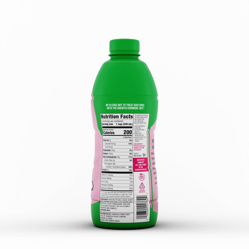 slide 3 of 4, Shamrock Farms Strawberry Milkshake - 1qt, 1 qt
