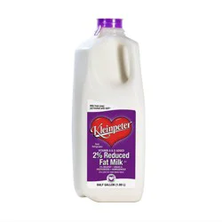 Kleinpeter Reduced Fat Milk - 0.5gal
