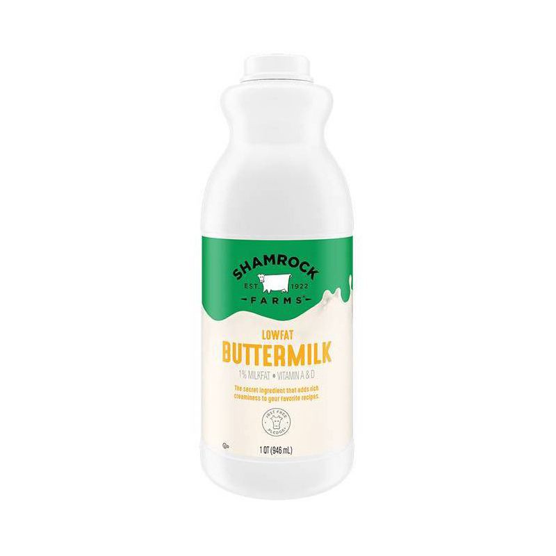 slide 1 of 3, Shamrock Farms 1% Buttermilk - 1qt, 1 qt