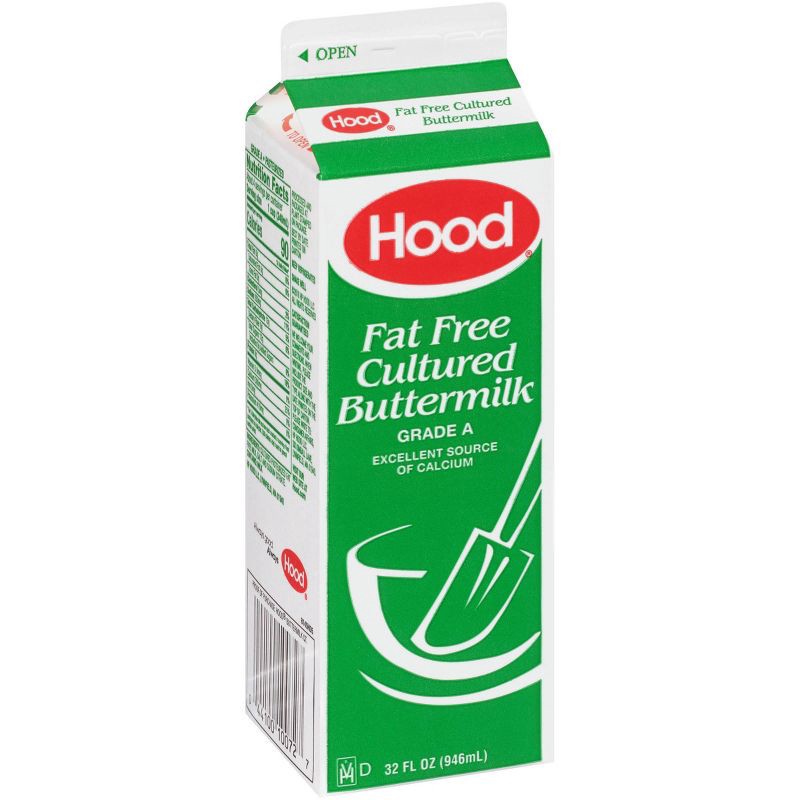 slide 1 of 6, Hood Fat Free Cultured Buttermilk - 32 fl oz, 32 fl oz