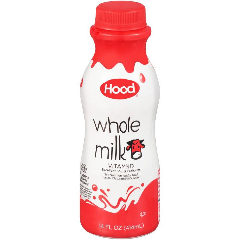 slide 4 of 7, Hood Whole Milk - 14 fl oz, 14 fl oz