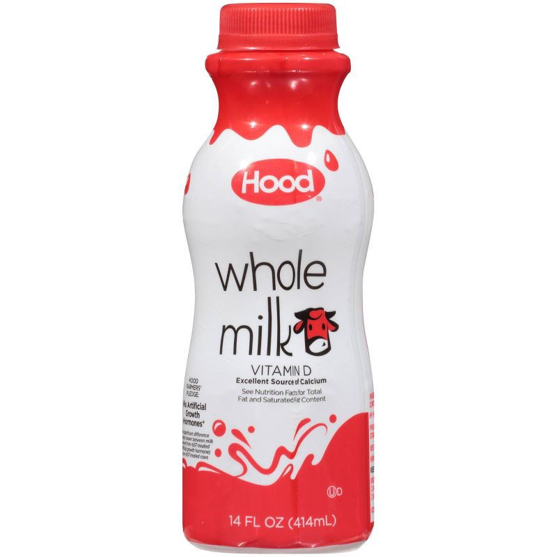 slide 1 of 7, Hood Whole Milk - 14 fl oz, 14 fl oz