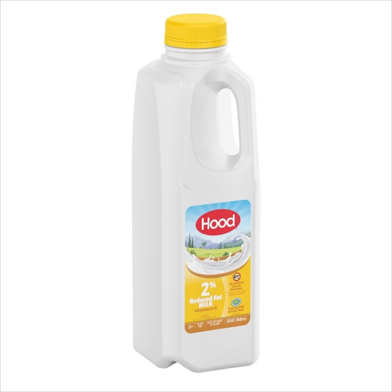 slide 3 of 6, Hood 2% Reduced Fat Milk - 1qt, 1 qt