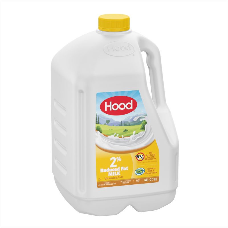 slide 3 of 6, Hood 2% Reduced Fat Milk - 1gal, 1 gal