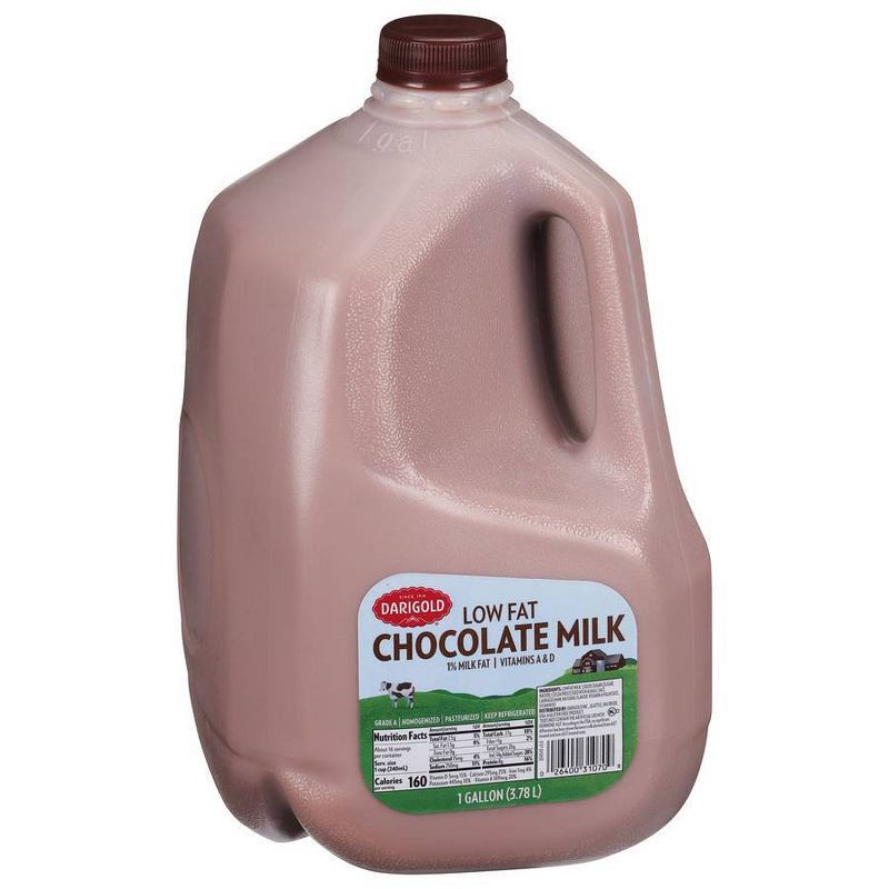 slide 2 of 3, Darigold 1% Chocolate Milk - 1gal, 1 gal