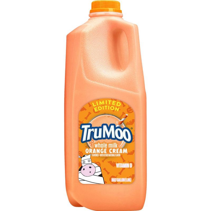 slide 1 of 8, TruMoo Seasonal Whole Milk - 0.5gal, 1/2 gal