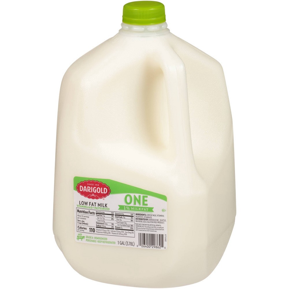 slide 3 of 3, Darigold 1% Milk - 1gal, 1 gal