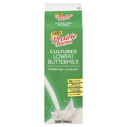 Prairie Farms 1% Buttermilk - 1qt