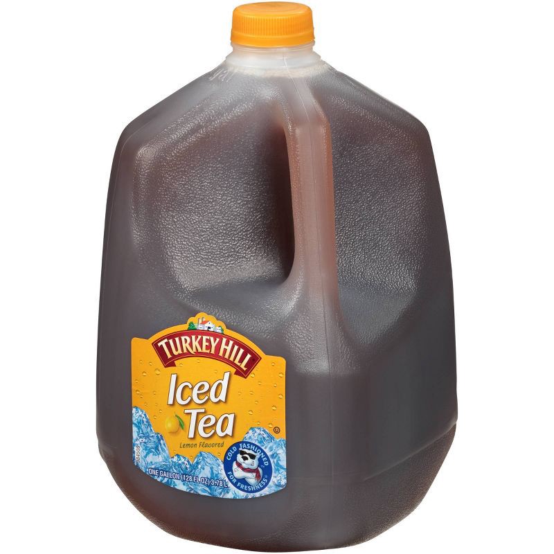 slide 3 of 3, Turkey Hill Lemon Flavored Iced Tea - 128 fl oz, 128 fl oz