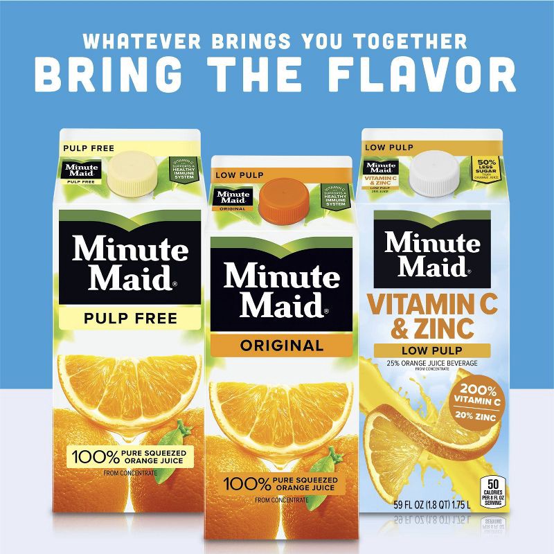 slide 8 of 8, MINUTE MAID OJ ORIGINAL 59OZ, 59 oz