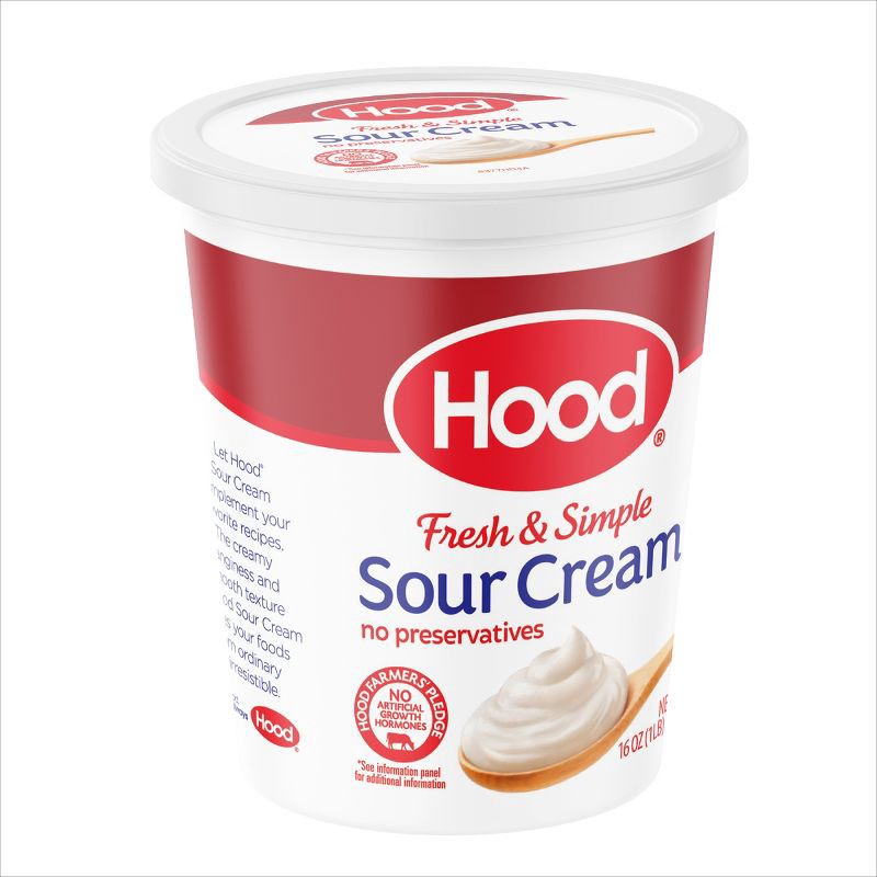 slide 5 of 5, Hood Sour Cream - 16oz, 16 oz