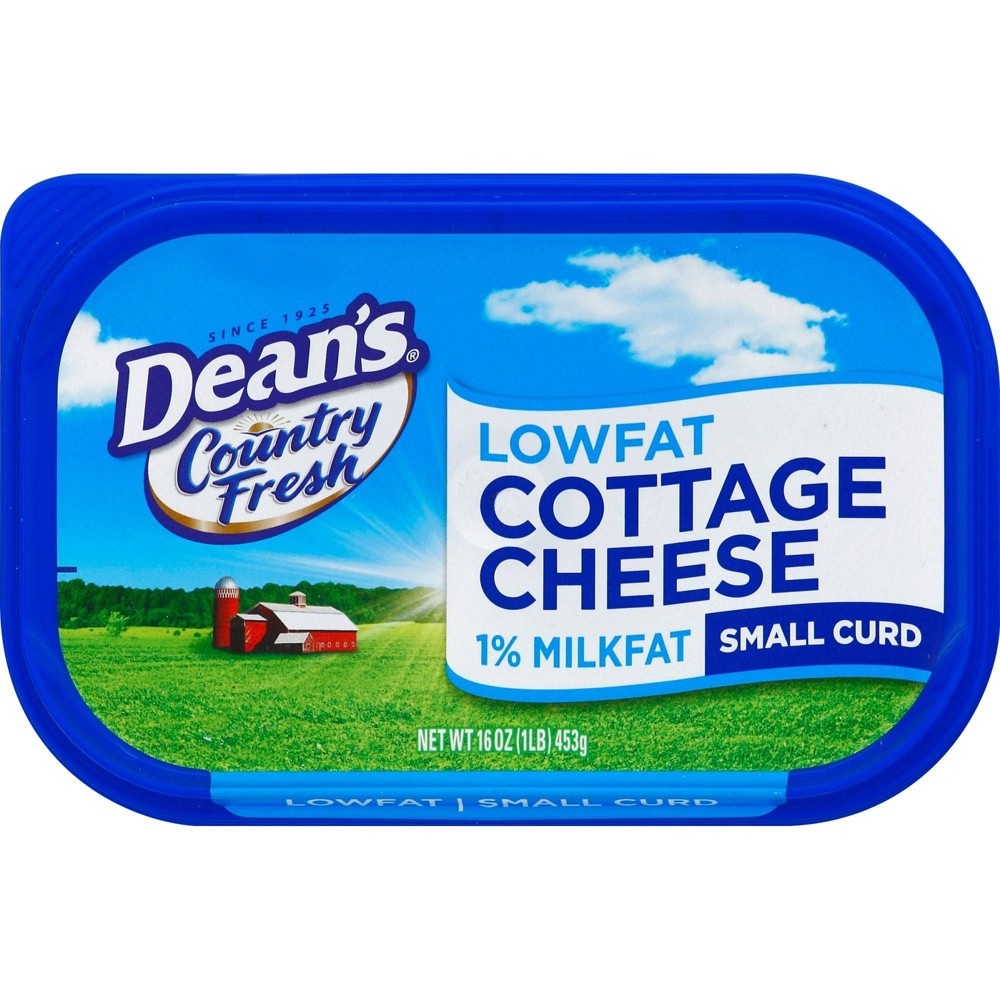 slide 4 of 4, Dean's Small Curd Cottage Cheese, 1 lb