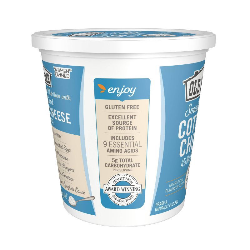 slide 2 of 5, Old Home Small Curd Cottage Cheese - 22oz, 22 oz