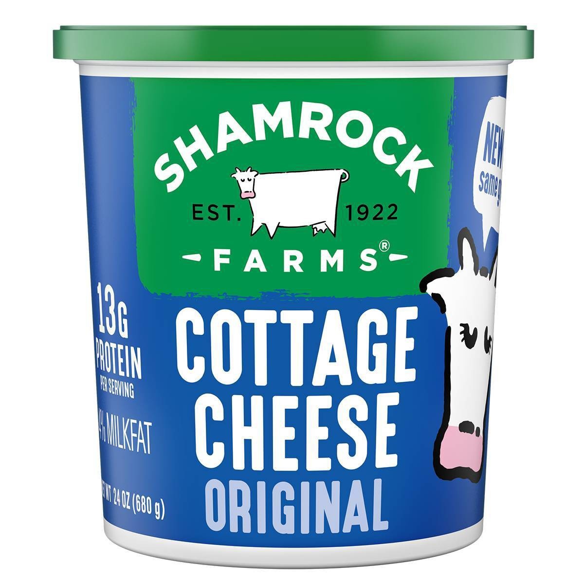 slide 1 of 1, Shamrock Farms Cottage Cheese, 24 oz