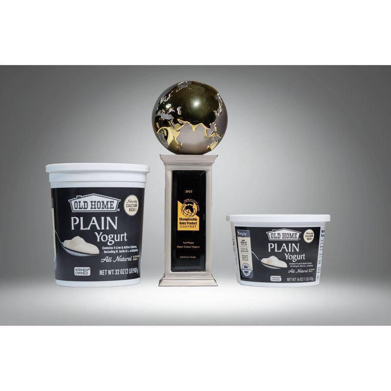 slide 5 of 5, Old Home Plain Yogurt - 32oz, 32 oz