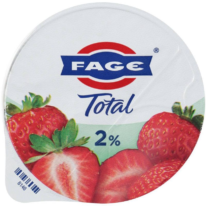 slide 3 of 3, Fage Total 2% Strawberry Greek Yogurt - 12g Protein 5.3oz, 12 gram, 5.3 oz