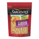 Sargento Off the Block 4-Cheese Mexican Blend Fine Shredded Cheese - 8oz