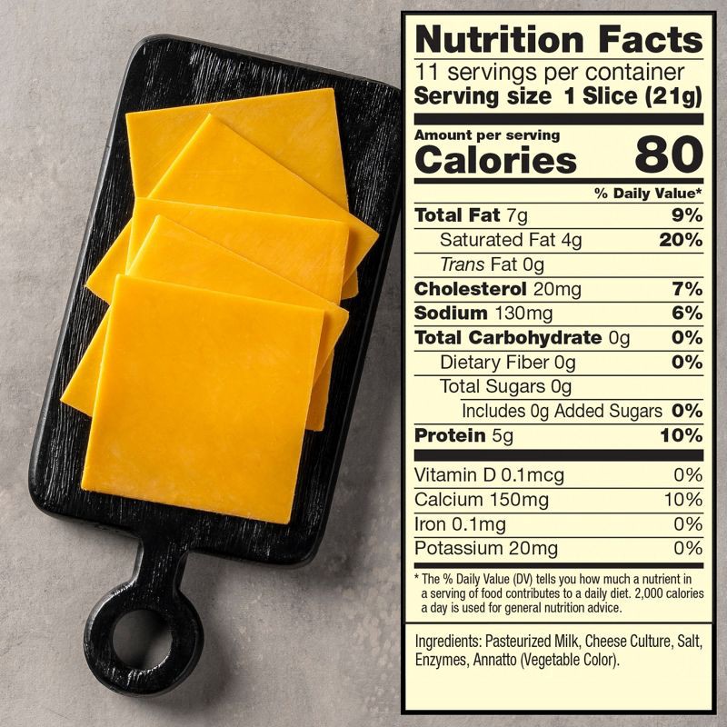 slide 3 of 12, Sargento Natural Sharp Cheddar Sliced Cheese - 8oz/11 slices, 8 oz