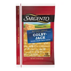 Sargento Natural Colby-Jack Sliced Cheese - 7.5oz/11 slices