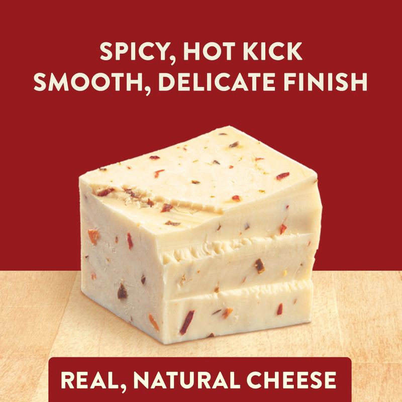 slide 6 of 8, Sargento Natural Pepper Jack Sliced Cheese - 7.5oz/10 slices, 7.5 oz