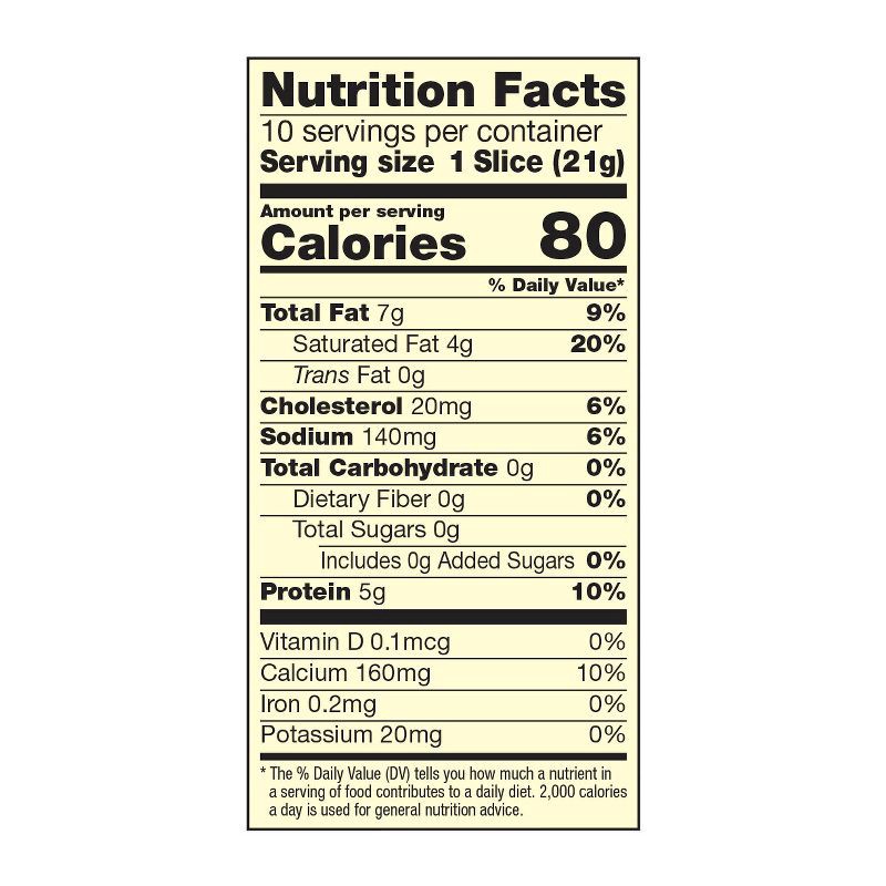 slide 6 of 8, Sargento Natural Pepper Jack Sliced Cheese - 7.5oz/10 slices, 7.5 oz