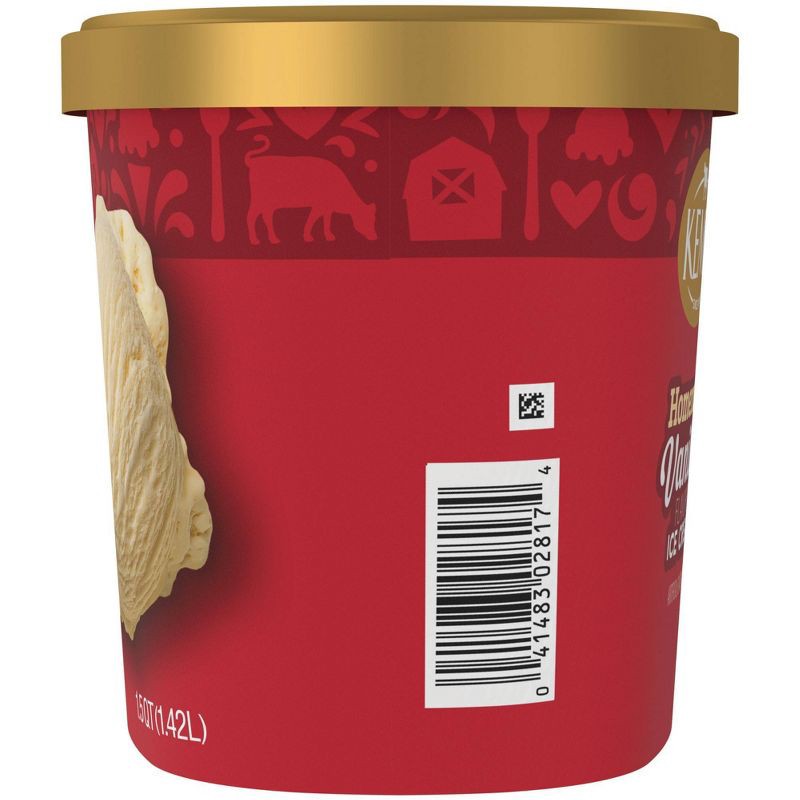slide 5 of 8, Kemps Old Fashioned Homemade Frozen Vanilla - 48oz, 48 oz