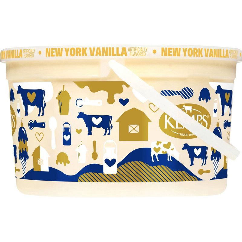 slide 5 of 11, Kemps New York Vanilla Reduced Fat Ice Cream - 128oz, 128 oz