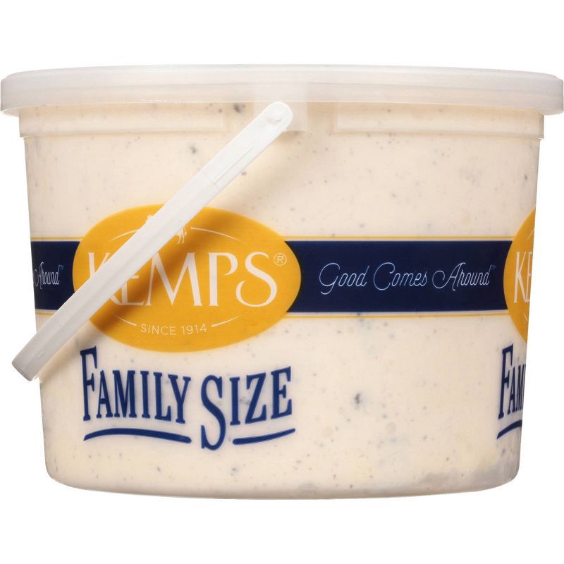 slide 3 of 6, Kemps Cookies & Cream Ice Cream - 128oz, 128 oz