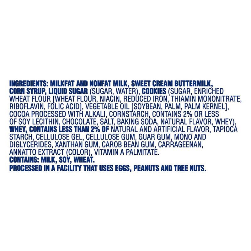 slide 4 of 11, Kemps Cookies & Cream Ice Cream - 128oz, 128 oz