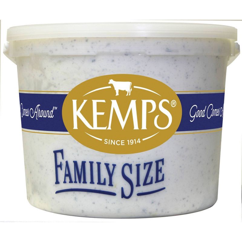 slide 1 of 6, Kemps Cookies & Cream Ice Cream - 128oz, 128 oz