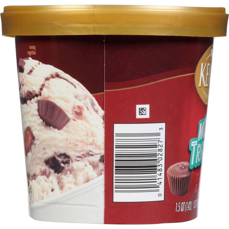 slide 3 of 5, Kemps Moose Tracks Premium Ice Cream - 48oz, 48 oz
